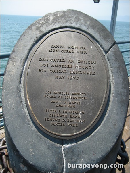 Santa Monica Pier.