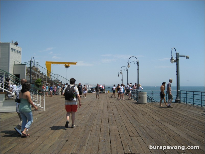 Santa Monica Pier.