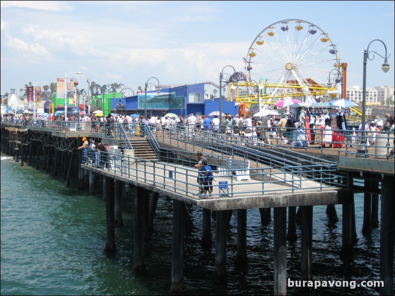 Santa Monica Pier.