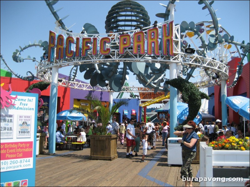 Santa Monica Pier.