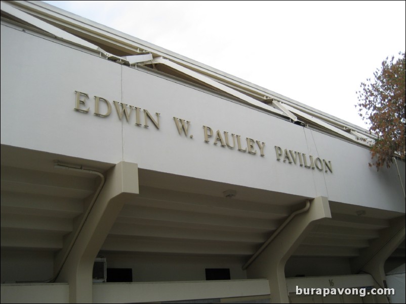 Edwin W. Pauley Pavillion, home of UCLA basketball.