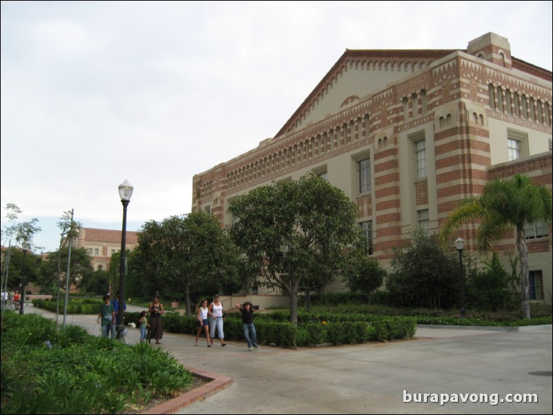 UCLA campus.