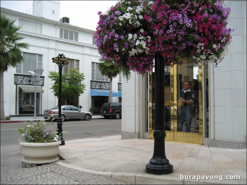 Two Rodeo Drive in Beverly Hills.