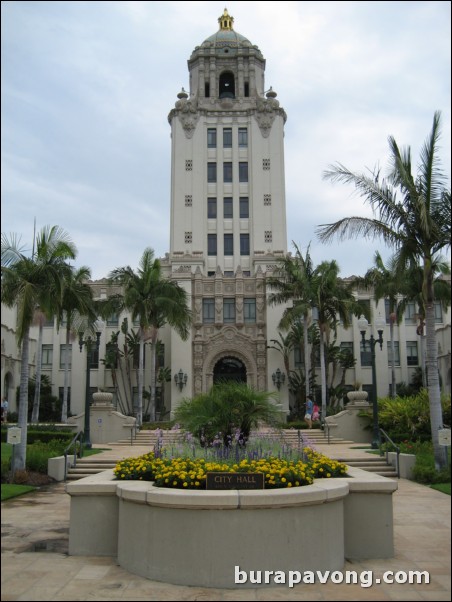 Beverly Hills City Hall.