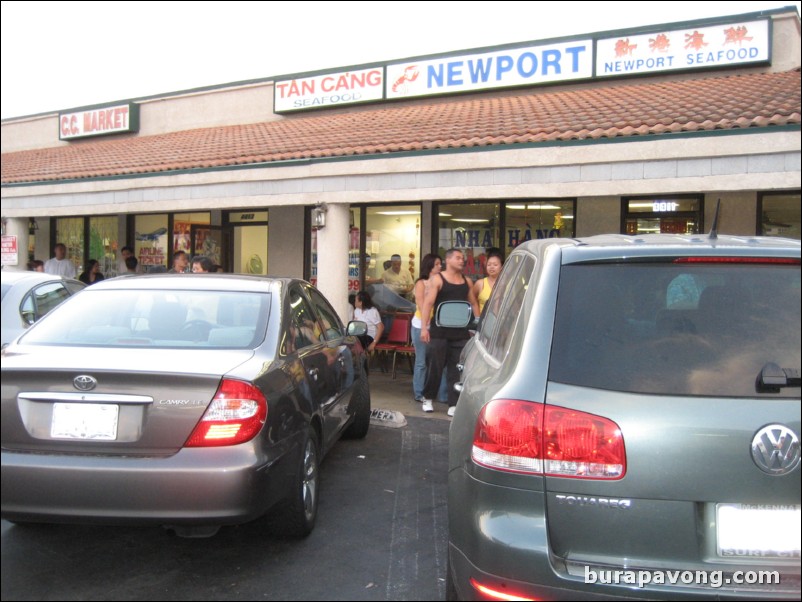 Newport Seafood Restaurant in Santa Ana.