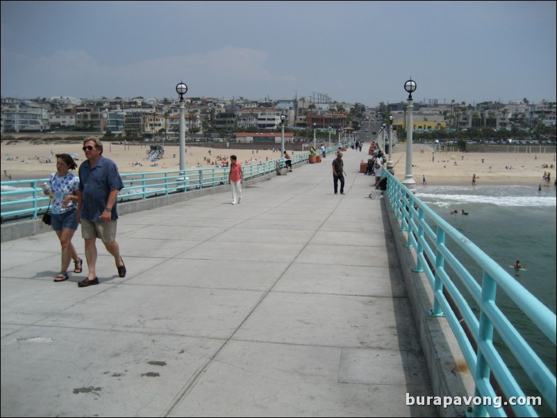 Manhattan Beach Pier.