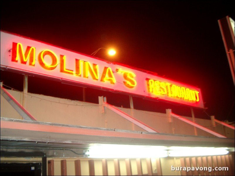 Molina's in Hialeah. Great Cuban food.