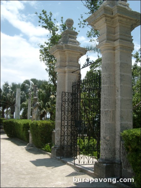 Vizcaya Museum and Gardens.