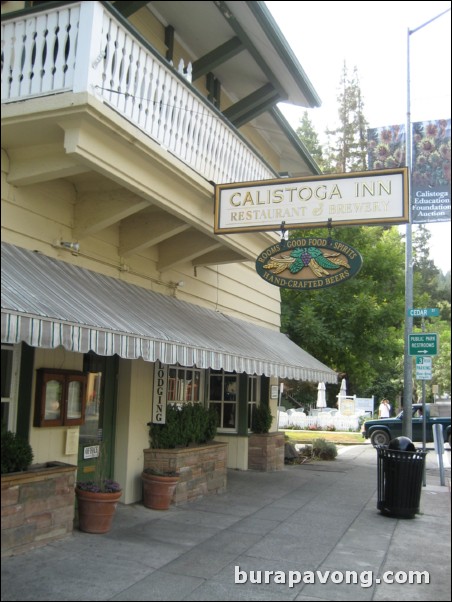 Downtown Calistoga.