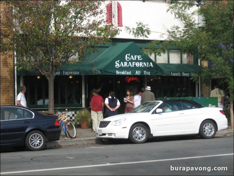 Downtown Calistoga.