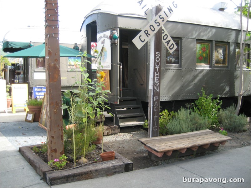 Downtown Calistoga.