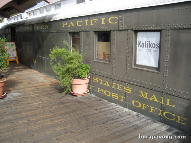 Downtown Calistoga.