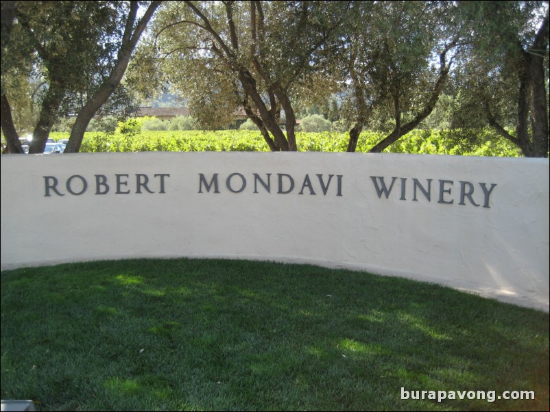 Robert Mondavi Winery.