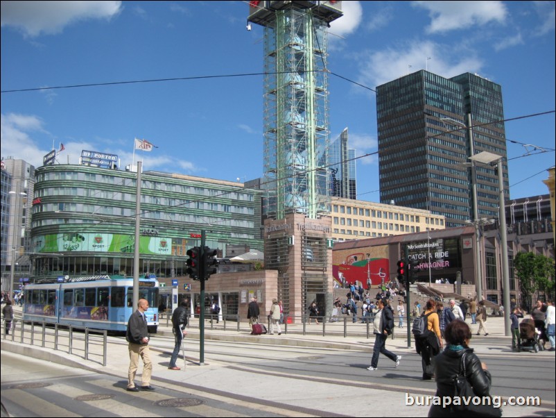 Oslo Central Station.