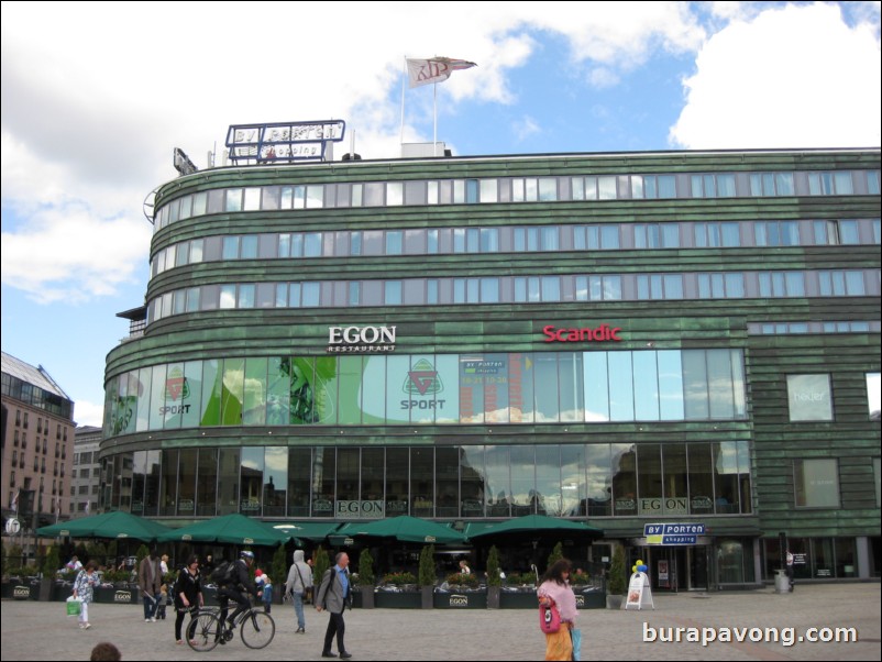 Oslo Central Station.