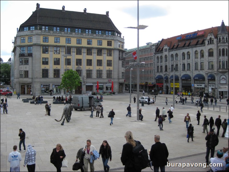 Oslo Central Station.