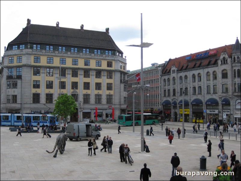 Oslo Central Station.