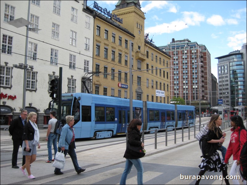 Oslo Central Station.