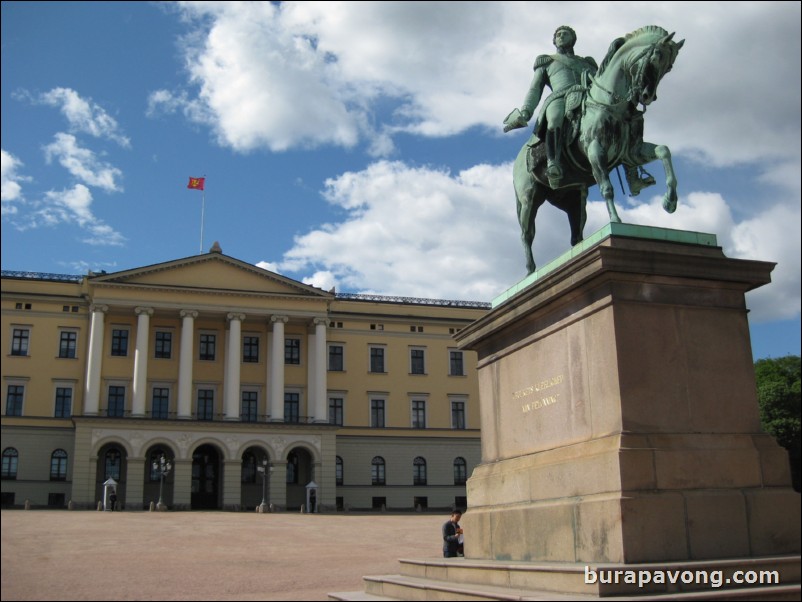 Slottet, the Royal Palace.