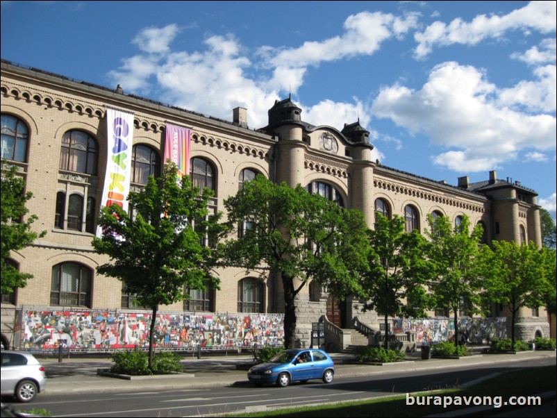 Nasjonalgalleriet, the National Gallery.