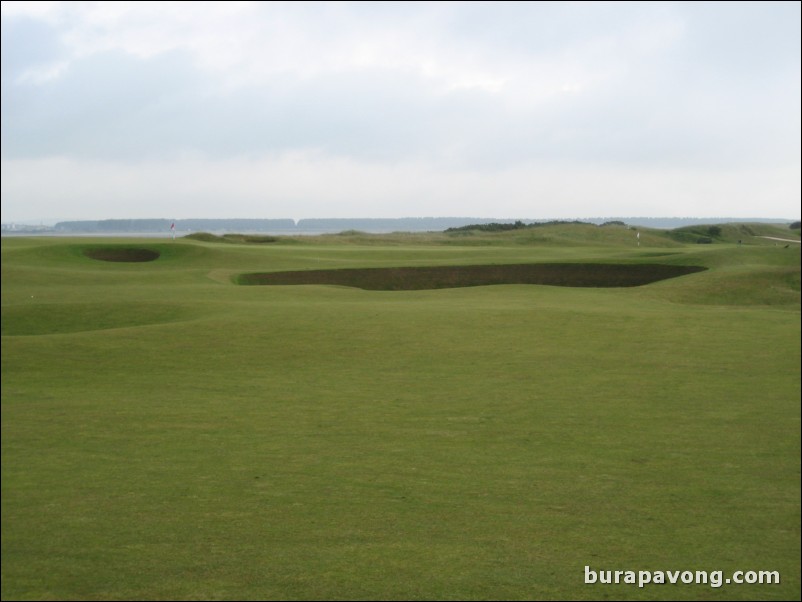 No. 7.  Coming up towards Shell bunker.