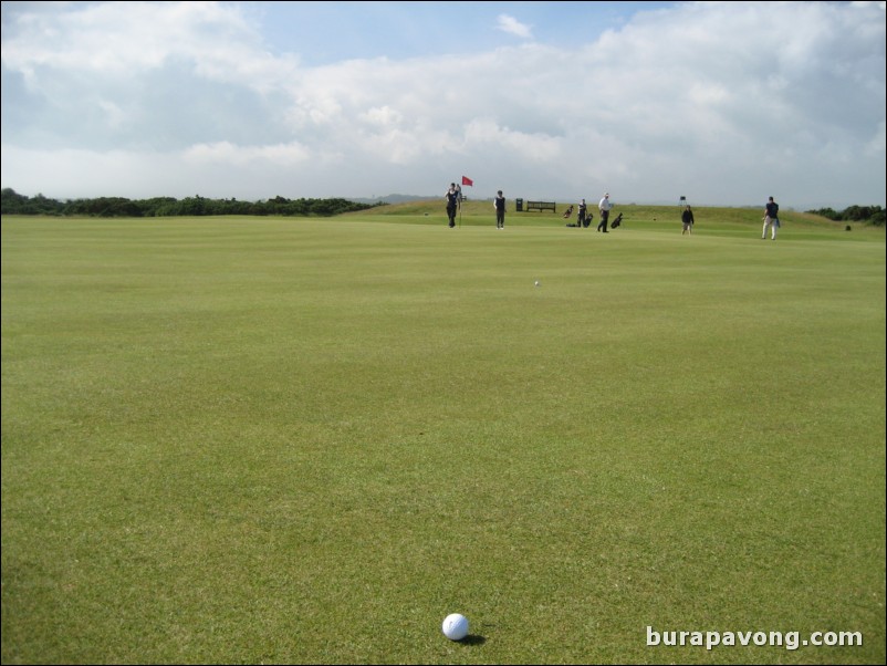 Yet another ridiculously long putt.