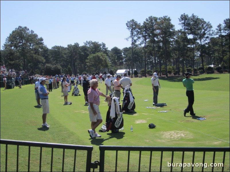 Driving range.