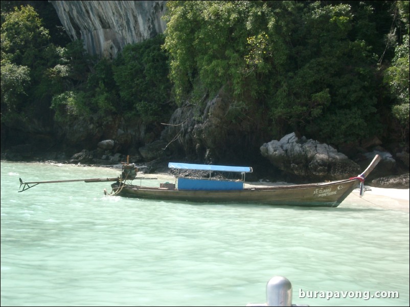 Island hopping around Phi Phi Island.