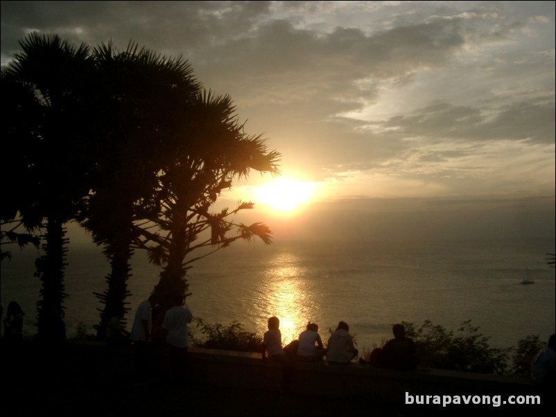 Laem Phrom Thep, the highest point in Phuket and best place to watch the sunset.