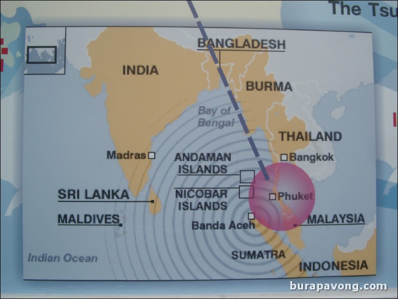 Khao Lak, one year after the tsunami.