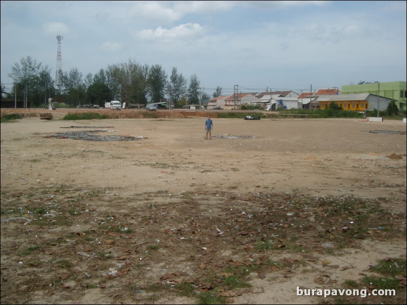 Khao Lak, one year after the tsunami.