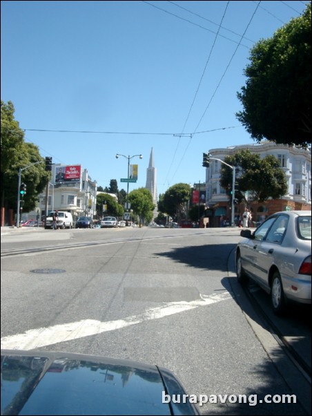 Transamerica building in the distance.