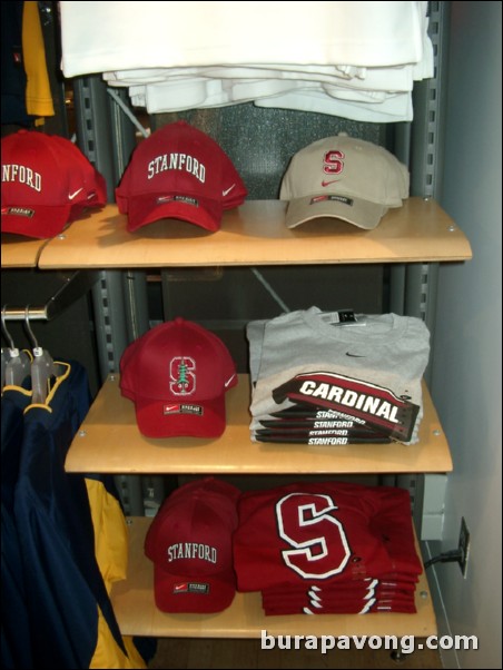 Stanford apparel at Niketown.