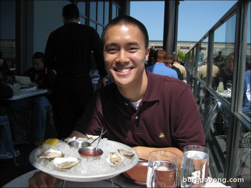 The Slanted Door at the Embarcadero.