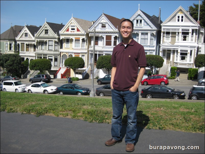 Alamo Square, the Painted Ladies, houses from Full House.