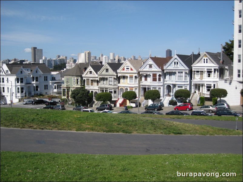 Alamo Square, the Painted Ladies, houses from Full House.