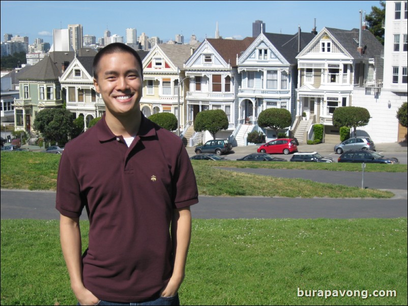 Alamo Square, the Painted Ladies, houses from Full House.