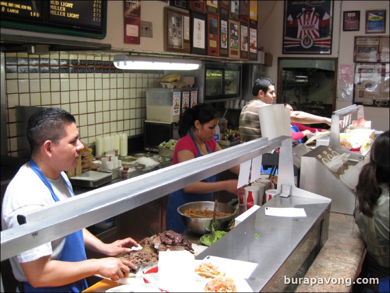 La Taqueria in the Mission.