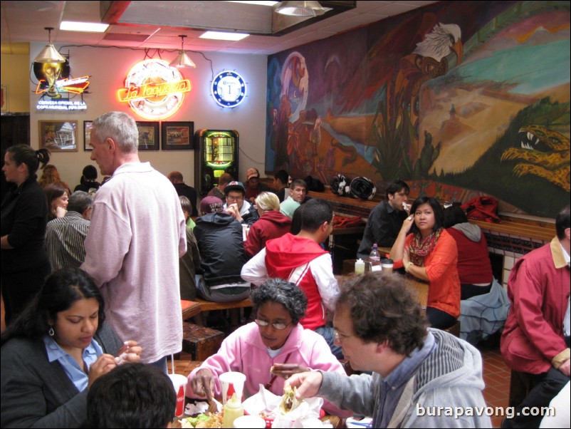 La Taqueria in the Mission.