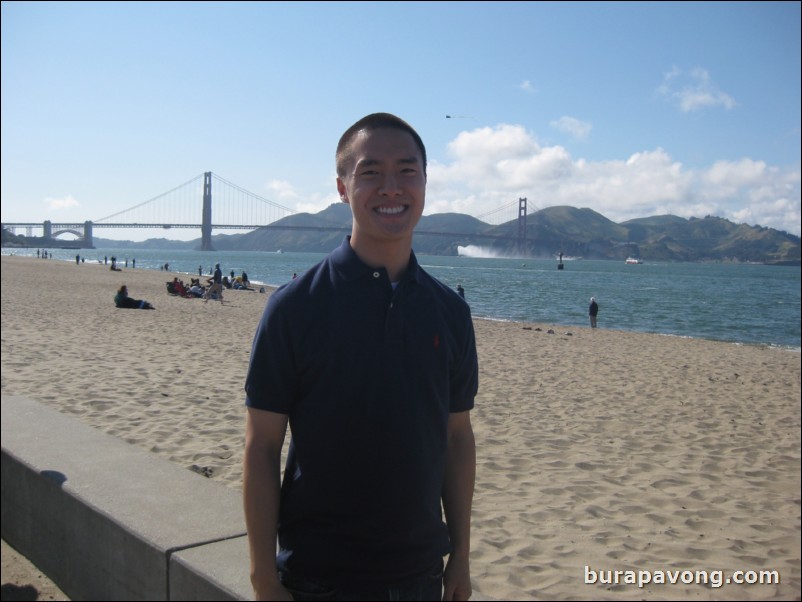 Beach at Presidio.