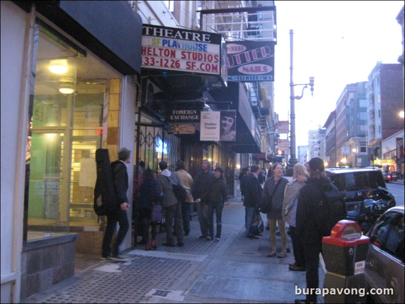 Magic show near Union Square.