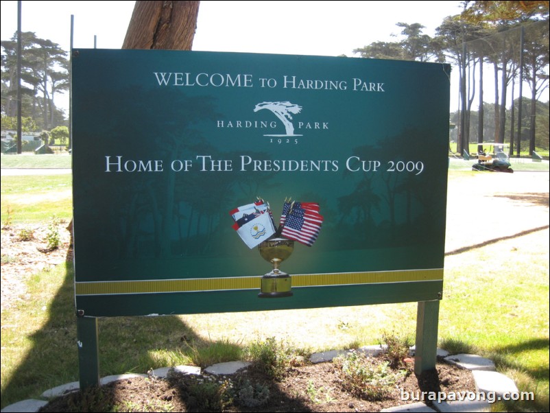 Harding Park Golf Course, home of the 2009 Presidents Cup.