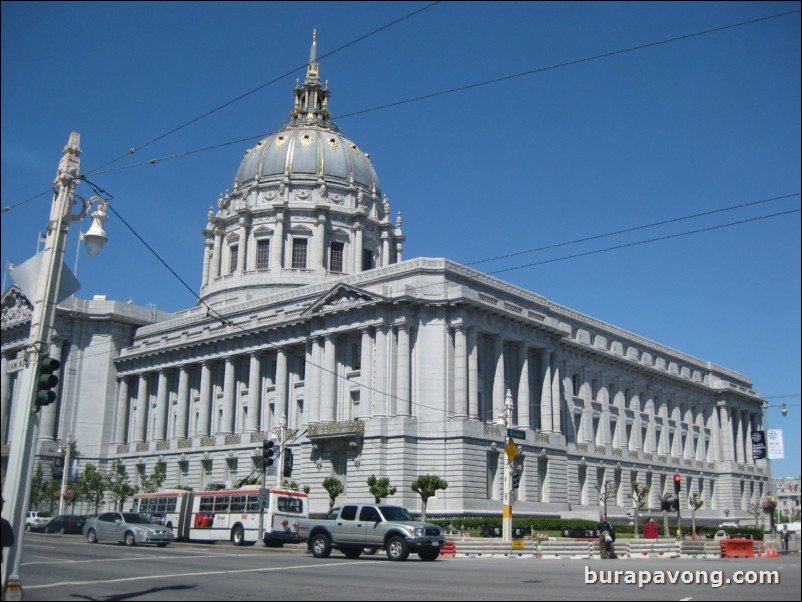 City Hall where Harvey Milk was shot.