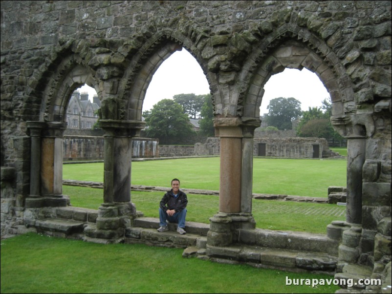 St. Andrews Cathedral, ruins and cemetary.