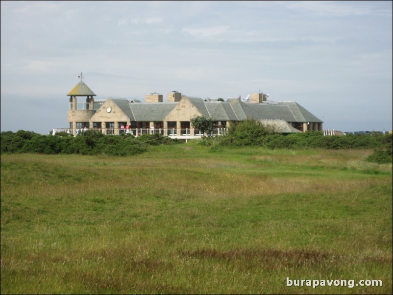 Sunday on The Old Course.  St. Andrews Links Clubhouse.