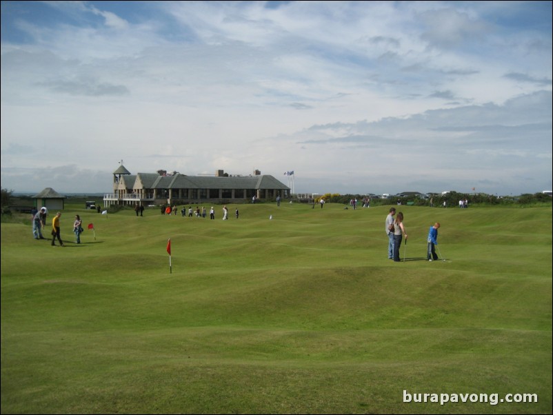 Sunday on The Old Course.