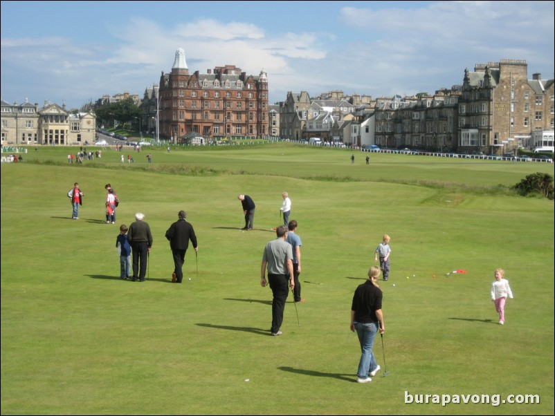 Sunday on The Old Course.