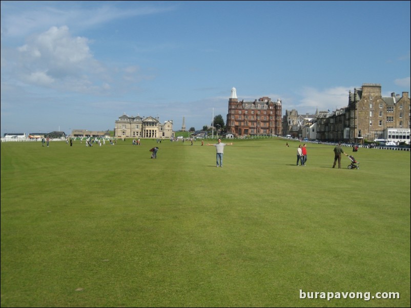 Sunday on The Old Course.