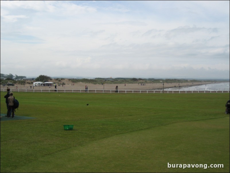 West Sands, where the famous scenes from 