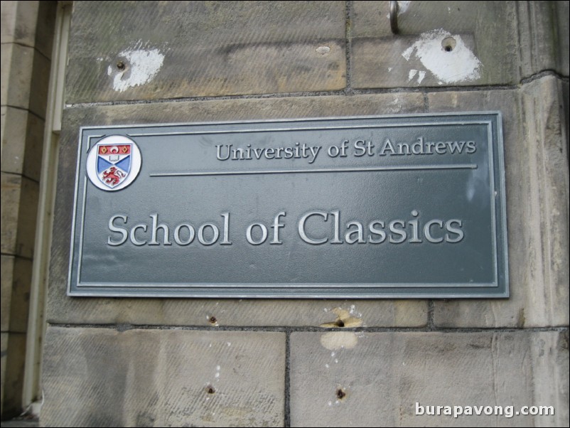 University of St. Andrews.